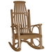 Traditional style rocking chair