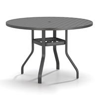 Homecrest Latitude 54" Round Balcony Table with Umbrella Hole - 34"H - 3754RBLT