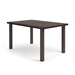 Homecrest Timber 62" x 42" Rectangular Balcony Post Base Table - No Umbrella Hole - 254262BTMNU