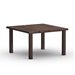 Homecrest Timber 48" Square Cafe Post Base Table - No Umbrella Hole - 2548SFTMNU