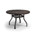 Homecrest Timber 42" Round Dining Universal Base Table - No Umbrella Hole - 3742RDTMNU