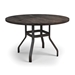 Homecrest Timber 54" Round Balcony Universal Base Table - No Umbrella Hole - 3754RBTMNU