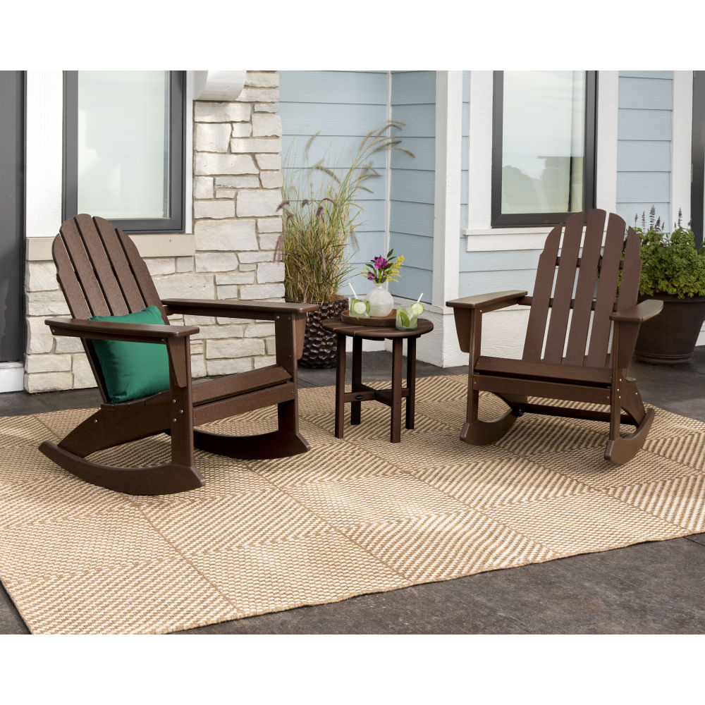 Polywood estate store rocking chair set