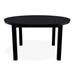 MGP 54" Round Dining Table in Black