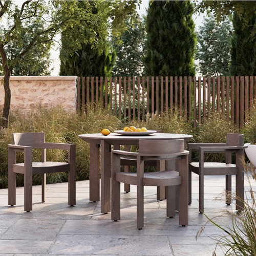 Woodard Beau NexTeak Outdoor Dining Set - WD-BEAU-SET1