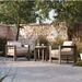 Beau NexTeak Lounge Chair and Side Table Set