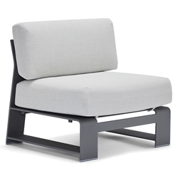 Woodard Gather Armless Lounge Chair - 7B0462