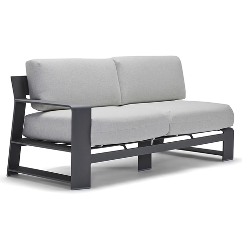 Woodard Gather LAF Love Seat - 7B0495