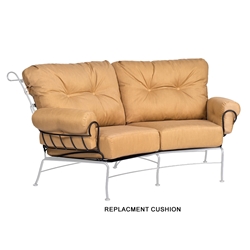 Woodard Terrace Crescent Loveseat Replacement Cushion - 79W063